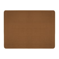 Skid-resistant Carpet Indoor Area Rug Floor Mat - Toffee Brown - 6' X 8' - Many Other Sizes to Choose From