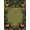 Green, Pattern 13, variant on ODIKA 4' x 6' Machine Washable Non-Slip Area Rug, rustic cabin print High Traffic Rug, Black, 1259239