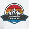 thumbnail image 3 of CafePress - Alpine Valley Ski Area Chesterland Ohio T Shirt - Men's White Classic Cotton T-Shirts, 3 of 4