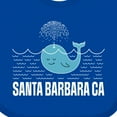 thumbnail image 4 of Inktastic Santa Barbara California Beach Vacation Boys or Girls Baby Bib, 4 of 4