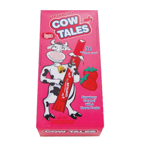Cow Tales 36 ct box - 1 oz each