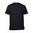 thumbnail image 6 of Men's Cotton Letter & American Flag Graphic Tee, Casual Crew Neck Short Sleeve, Soft Breathable, For Street Style Independence Day Gift,Black T-Shirt, 6 of 7
