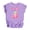 Purple Shirt, variant on Colorful Painted Easter Bunny & Bow Shirt for Girls Spring Coquette Tee for Kids Natural Shirt 3T