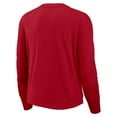 thumbnail image 3 of Women's Nike Red Tampa Bay Buccaneers Modest Crop Performance Long Sleeve T-Shirt, 3 of 7