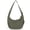 A Nylon-green, variant on Nylon Crescent Crossbody Bags for Women Large Crossbody Purse Travel Bag Multi-Pocket Shoulder Sling Bag