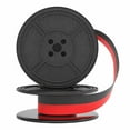 thumbnail image 2 of Typewriter Ribbon Ink 5cmx5M Universal Red and Black Typewriter Spool Ribbon for Twin Spool, 2 of 7