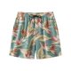 thumbnail image 2 of Bañadores de playa con estampado de hojas hawaianas para hombre, Pantalones Cortos sueltos de verano, Pantalones elásticos transpirables, novedad Fivean unisex, 2 of 2