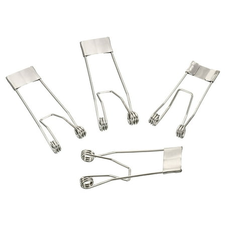 

Uxcell 52x19mm Fix Clamps for Ceiling Lamp Recessed Light Downlight Spring Clips 10 Pack