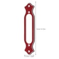 thumbnail image 2 of BRIGHTFUFU 3 Pcs Anneau Chromé Rouge en Plastique pour Performance Musicale et Guitare Acoustique, 2 of 8