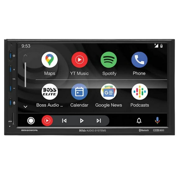 Restored Boss BE920WCPA 7" Multimedia Receiver with Apple CarPlay and Android Auto (Refurbished)