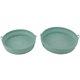 thumbnail image 5 of Cesta de revestimiento de silicona ZHCH para freidora de cocina plegable reutilizable verde, 5 of 5