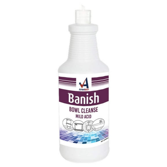 Ameritech Banish Mild Acid Bowl Cleanse, QUART 12