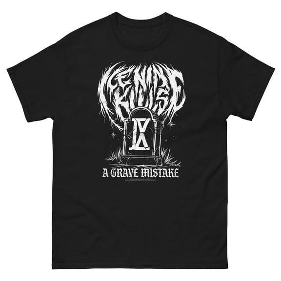 Ice Nine Kills - A Grave Mistake Unisex T-Shirt - Black - Small