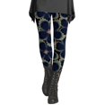 thumbnail image 2 of Black Women's Leggings, Women'S Autumn And Winter Leggings Artistic Splash Printed Soft Stretchy Pants,Women's Legging XXL, 2 of 4