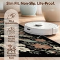 thumbnail image 6 of Design&I 4'x6' Ultra Soft Area Rug, Asian Chinoiserie Vintage Vine Border Peony Plum Lotus Scroll Bird Flowing None Fluffy Washable Non Shedding for Bedroom Living Room Home Office, 6 of 7