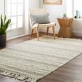 thumbnail image 2 of Hauteloom Ummi Wool Hallway, Kitchen Runner Rug - Traditional, Transitional - Ivory, Beige - 2' x 5', 2 of 7