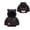 #A02-Black, variant on Abcomgle Toddler Winter Coat Cute Bear Ears Hooded Puffer Jacket Kids Lightweight Puffer Padded Light Jacket for Boys Winter Warm Baby Coat