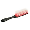 Denman 8.27" Classic 9-Row Rubber Pad Styling Hair Brush, BLACK