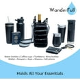 thumbnail image 5 of WanderFull Crossbody HydroBag Stylish Puffer Tote for Water Bottle, 5 of 6