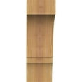thumbnail image 2 of 4"W x 8"D x 12"H Balboa Rough Sawn Knee Brace, Western Red Cedar, 2 of 4