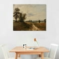 thumbnail image 2 of COMIO  Vintage Landscape Wall Art Prints,Canvas Wall Art for Living Room, Road Across the Hills Painting, Country Wall Pictures, Nature Wall Decor for Bedroom, Bathroom, Farmhous, 2 of 4