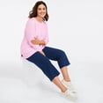 thumbnail image 3 of Lands' End Women's Starfish Mid Rise Pull-On Crop Pants, 3 of 3