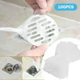 Kitchen Triangular Strainer Kitchen Rubber Guard Hair Catch Flat Mesh