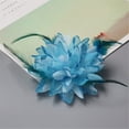 thumbnail image 3 of Flower Hair Hoop for Women Exaggerated Carnivals Headband Nonslip Fascinator Hairband for Formal Event, 3 of 13