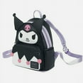 thumbnail image 2 of Sanrio Hello Kitty Kuromi Melody Creative Backpack Storage Stationery Leather Mini Student Backpack Christmas Gift, 2 of 5