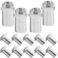 thumbnail image 1 of Lug Nuts Set For Drum Maintenance Silver Iron 1.50X0.90X0.90CM Friction Increase Practical Function 20Set, 1 of 1