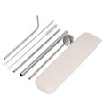 thumbnail image 1 of Pailles de Boisson, Pailles de Boisson en Métal d'Acier Inoxydable 304 Portable Réutilisables Pailles de Boisson en Acier Inoxydable Design Révolutionnaire, 1 of 14