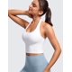 thumbnail image 5 of Sostén CRZ YOGA Butterluxe Halter Crop Acolchado Blanco XL, 5 of 5