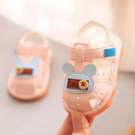 

Toyella Baby Soft-soled Non-slip Toddler Shoes Called Pink 17