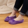 thumbnail image 3 of CHUANK Adult Super Soft Warm Cozy Fuzzy Soft Touch Slippers Non-Slip Lined Socks  Assortment B  Medium 3 Pairs, 3 of 5