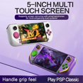 thumbnail image 5 of E6 Plus Handheld Game Console 32G+10000 Game 5 Inch Portable Video Game Console Support Connect TV Arcade Game Console D, 5 of 5