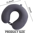 thumbnail image 7 of LAMIRO U Shaped Pillow For Neck,100% Pure Memory Foam U Shaped Neck Pillow,Memory Foam Neck Pillow,Neck Pillow For Pain Relief Sleep,Curve Pillow,Cervical Pillow,Neck Pillow For Recline, 7 of 7