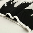 thumbnail image 5 of KYAIGUO Toddler Baby Kids Pullover Sweater for Boys Girls Warm Thickened Knit Round Neck Sweater Cartoon Snow Mountain Sweater Top for Infant, 5 of 7