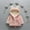 Pink, variant on Miluxas Christmas New Winter Children's Wear Thickened Hooded Coat Warm Wool Little Deer Horn Pink 90(90)