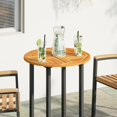 thumbnail image 1 of vidaXL Plateau de Table 60x2 cm Rond en Bois Massif d'Acacia, 1 of 5