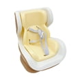 thumbnail image 4 of Clip de ventilación para asiento de silla de muñecas, soporte decorativo para salida de aire del automóvil Amarillo Blanco, 4 of 9