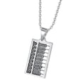 thumbnail image 2 of Milaget Abacus Necklace with Moving Bead Counting Frame for Wedding Christmas, 2 of 6