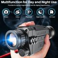 thumbnail image 4 of Prismáticos monoculares de la cámara de infrarroja digital con pantalla de 1.54 de la tarjeta del TF de la 720P recargab Soledad Vision nocturna, 4 of 10