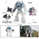 thumbnail image 5 of Figuras de acción de dinosaurios salvajes Oenux, modelo de dragón mágico volador, cangrejo, pulpo, león, araña, troll de hielo, animales, decoración, juguete para niños, 5 of 5