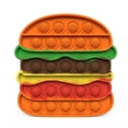 thumbnail image 2 of Silicona Empuje Burbuja Hamburguesa Autismo Juguete Niños Herramienta Educativa Temprana Ndcxsfigh Nuevos Originales, 2 of 9