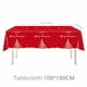 thumbnail image 3 of Mantel de Plástico con Temática Navideña y Diseño de Árbol de Navidad, Ideal para Decoración de Fiestas y Catering., 3 of 6