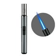 thumbnail image 4 of Lighter, 7.48 Inch Electric Candle USB Type C Rechargeable Lighter with Upgraded LED Battery Display Safety Switch Flameless Plasma Windproof for Cooking BBQs Fireworks, 4 of 9