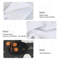 thumbnail image 5 of Halloween Cute Specters with Orange Trees Hanging Towels with Loop Hand Towels Nylon Fastener Tape Design Dish Cloths 2 Pieces, 5 of 7