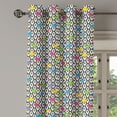 thumbnail image 2 of Ambesonne Colorful Grommet Curtain, Penguin Ice Animals, 50" x 72", Multicolor, 2 of 6