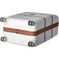 thumbnail image 4 of DELSEY Paris Chatelet Valise Rigide 24 Pouces à Carreaux-Moyenne, Blanc Champagne, 4 of 5
