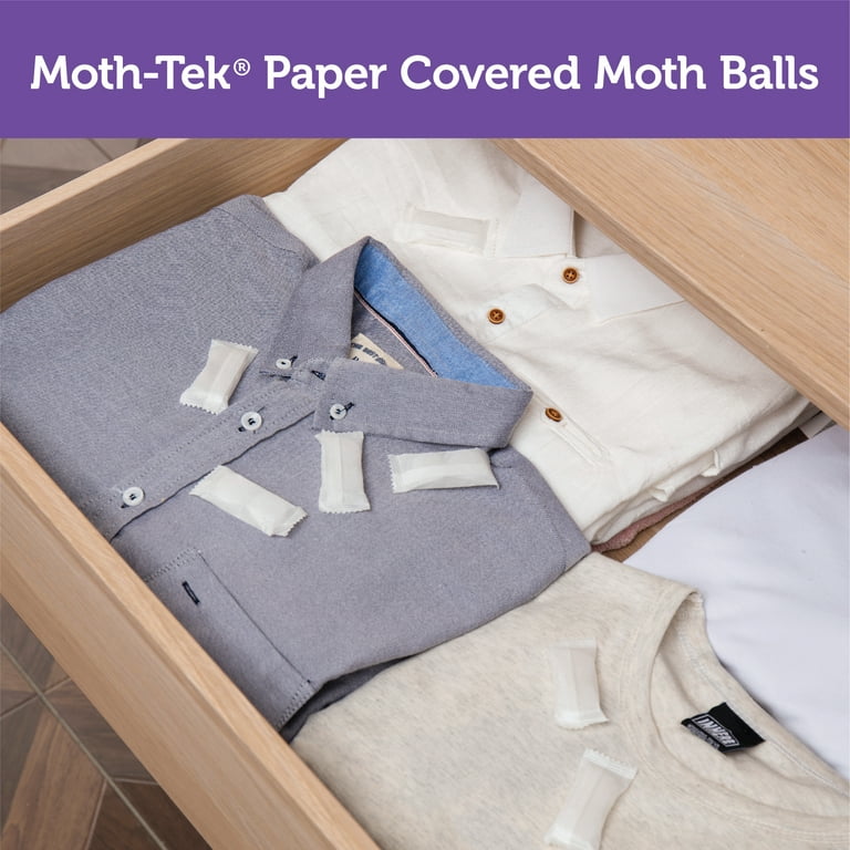 Enoz Lavender Scented Moth Balls, Packets Kill Clothes Moths & Carpet  Beetles, 6 oz 